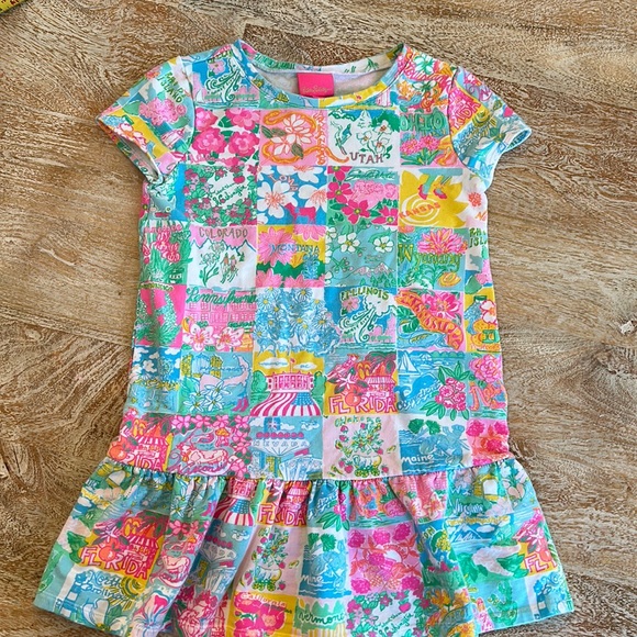 Lilly Pulitzer US STATES dress - Picture 1 of 5